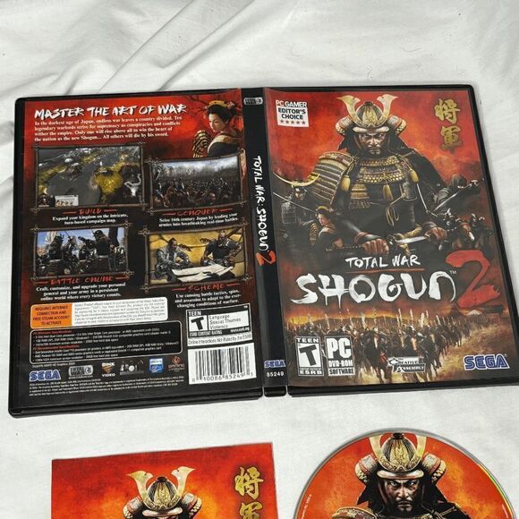 Total War Shogun 2 Limited Edition (PC-DVD ROM) Excellent Condition - Picture 3 of 4